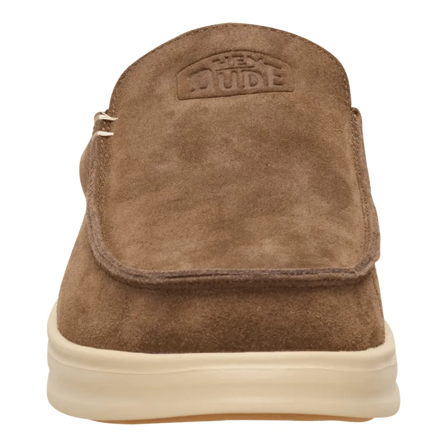 Paul Pro Mule Suede - Malt Brown/Boulder Tan sold by Hey Dude product image thumbnail 4