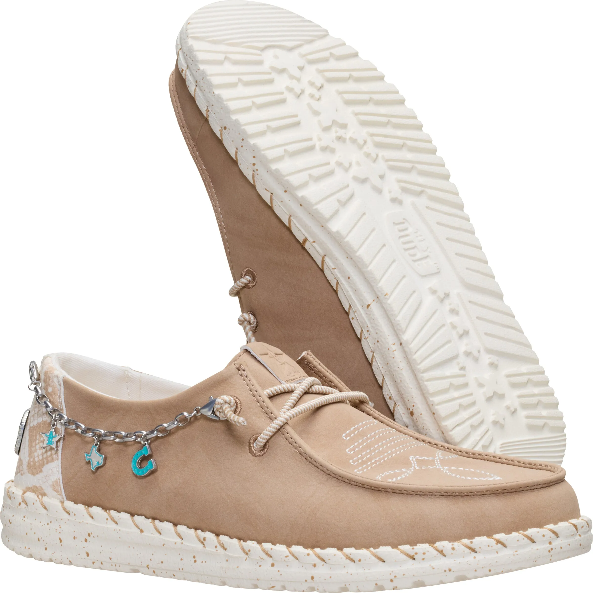 Wendy Houston Rodeo 3 - Tan/White sold by Hey Dude product image thumbnail 4