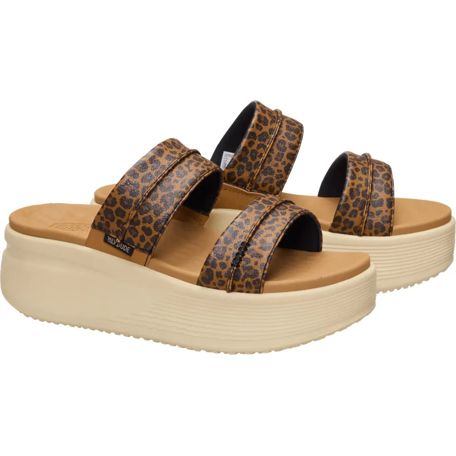 Austin Slide Classic - Tan Leopard sold by Hey Dude product image thumbnail 2