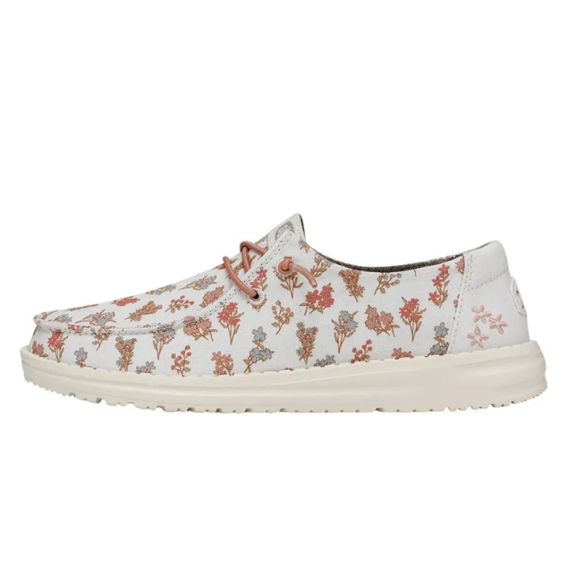 Wendy Prairie Floral - Cream sold by Hey Dude