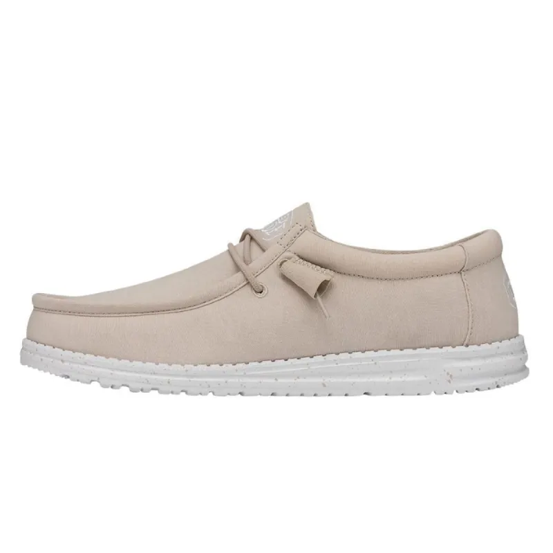 Wally Slub Canvas - Natural sold by Hey Dude