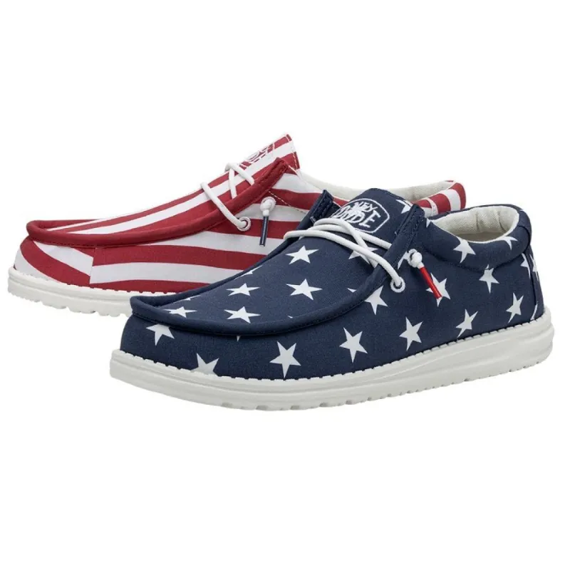 Wally Patriotic - American Flag sold by Hey Dude