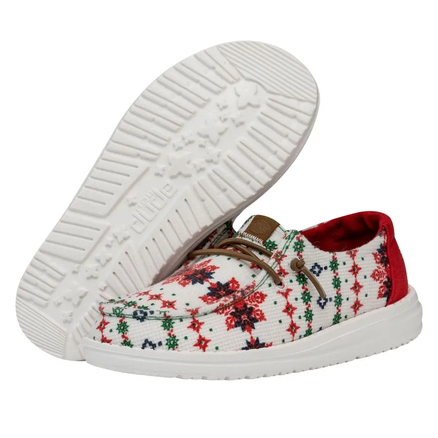 Wendy Youth Ugly Sweater Cool Yule - Holiday Cream sold by Hey Dude product image thumbnail 3