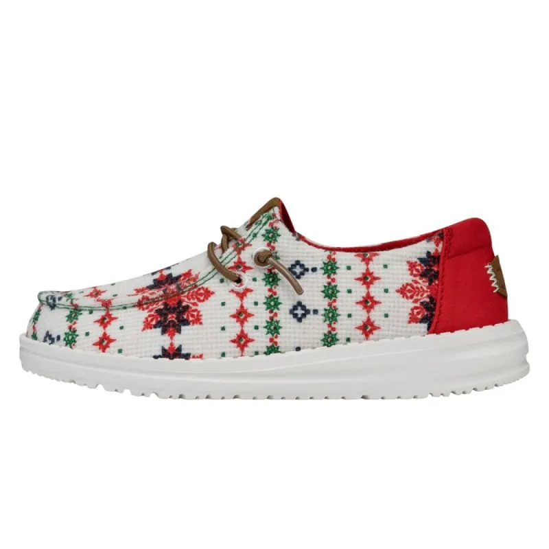 Wendy Youth Ugly Sweater Cool Yule - Holiday Cream sold by Hey Dude