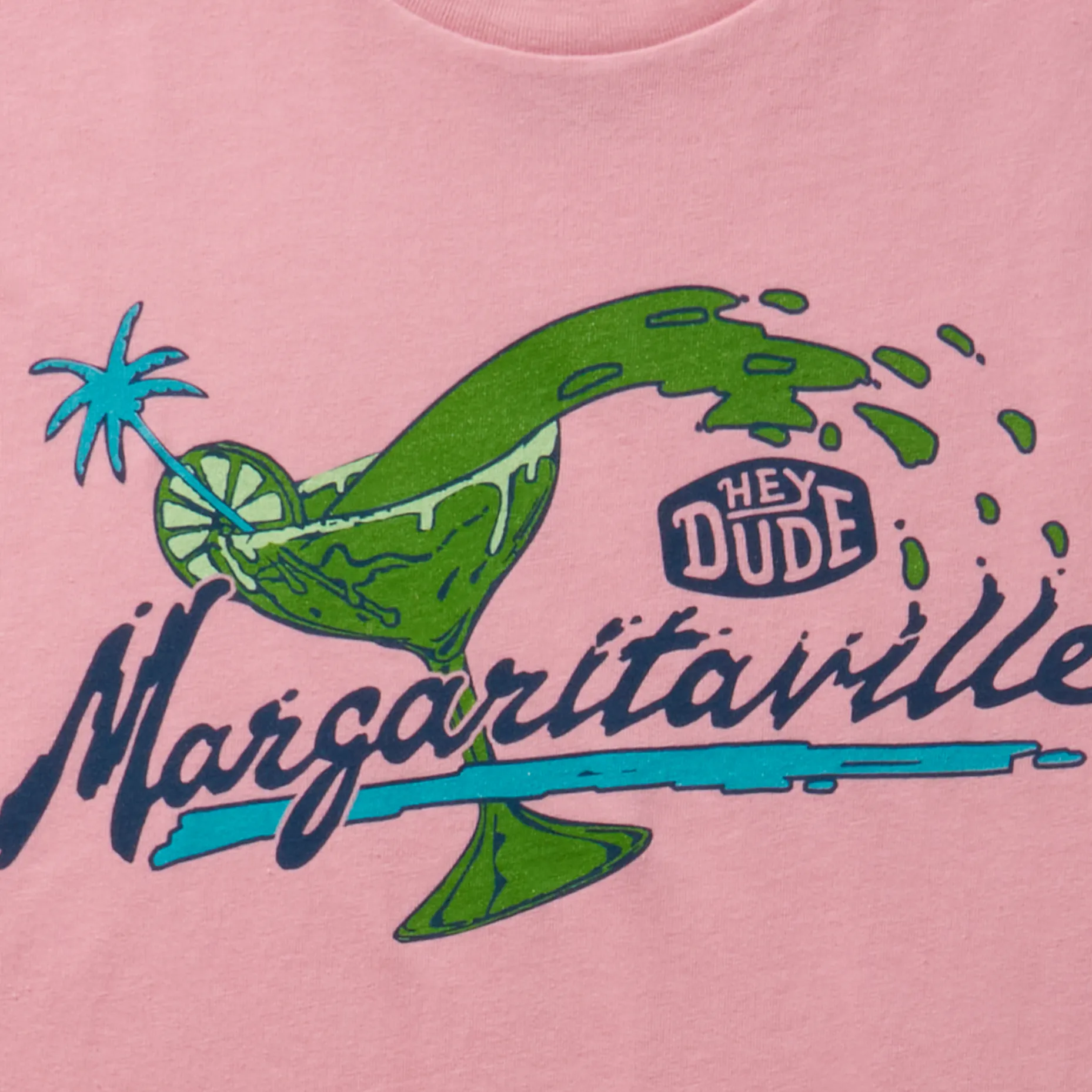 Margaritaville Margarita Tee - Raspberry sold by Hey Dude product image thumbnail 2