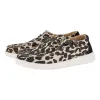 Wendy Leopard Sparkle Wide - Tan sold by Hey Dude