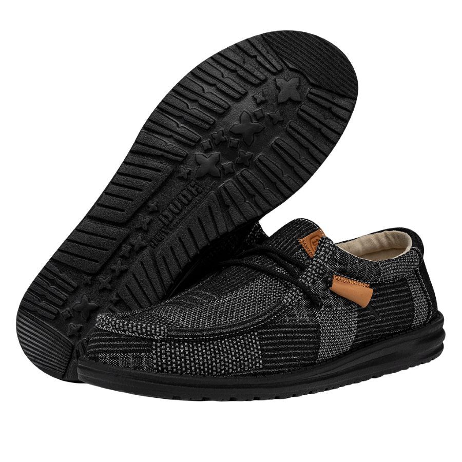 Wally Workwear - Black Patchwork sold by Hey Dude product image thumbnail 3