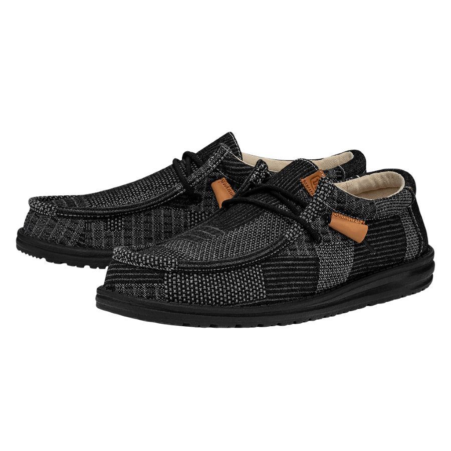 Wally Workwear - Black Patchwork sold by Hey Dude product image thumbnail 2