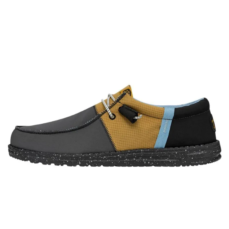 Wally Tri Nylon Trailhead - Yellow/Grey made by Hey Dude