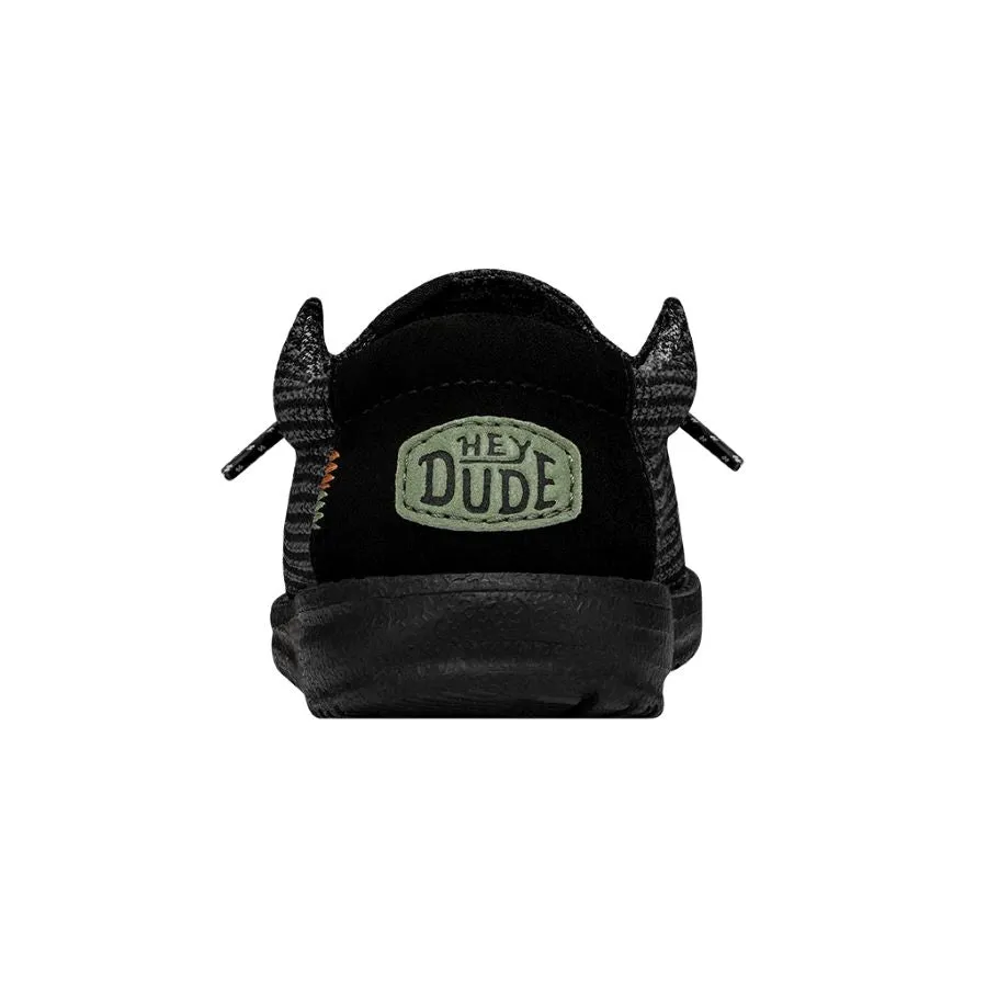 Wally Youth Sport Mesh - Black sold by Hey Dude product image thumbnail 5