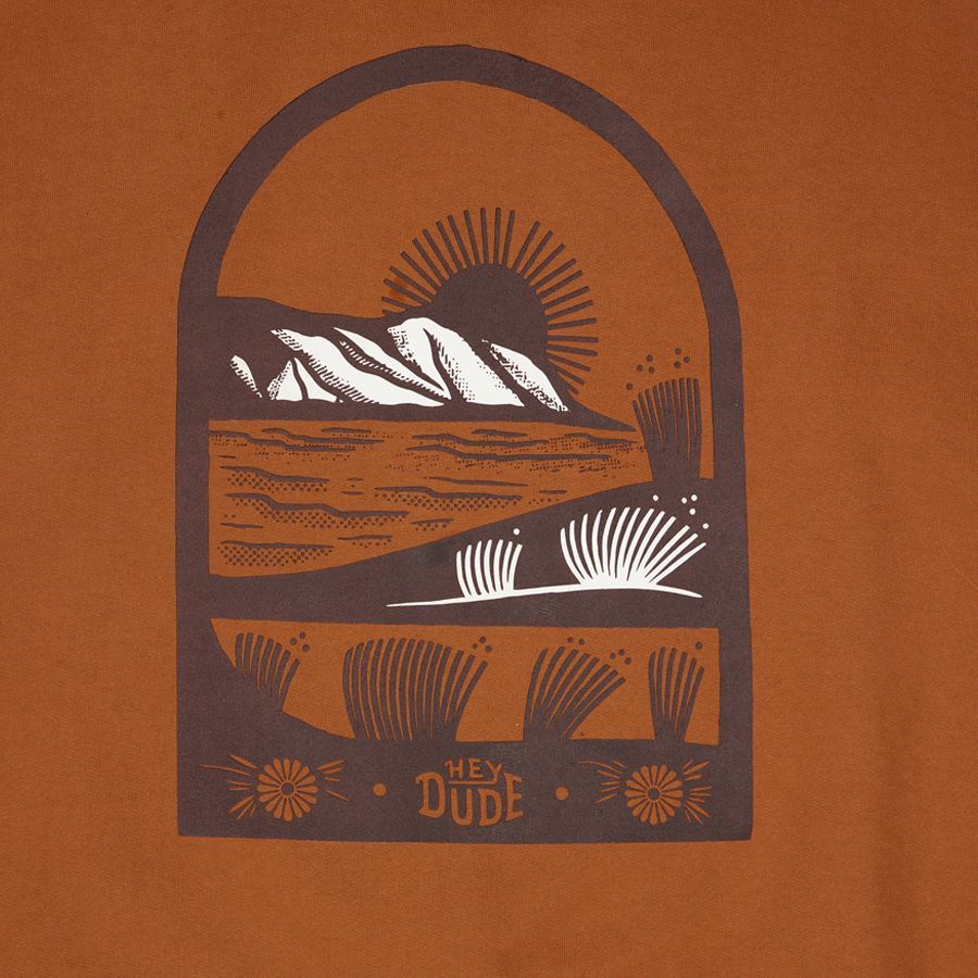 Jess Mudgett Arch Womens Hoodie - Caramel sold by Hey Dude product image thumbnail 3