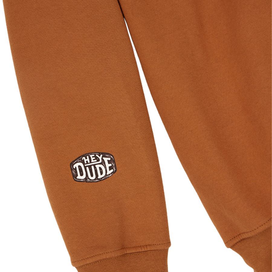 Jess Mudgett Arch Womens Hoodie - Caramel sold by Hey Dude product image thumbnail 4