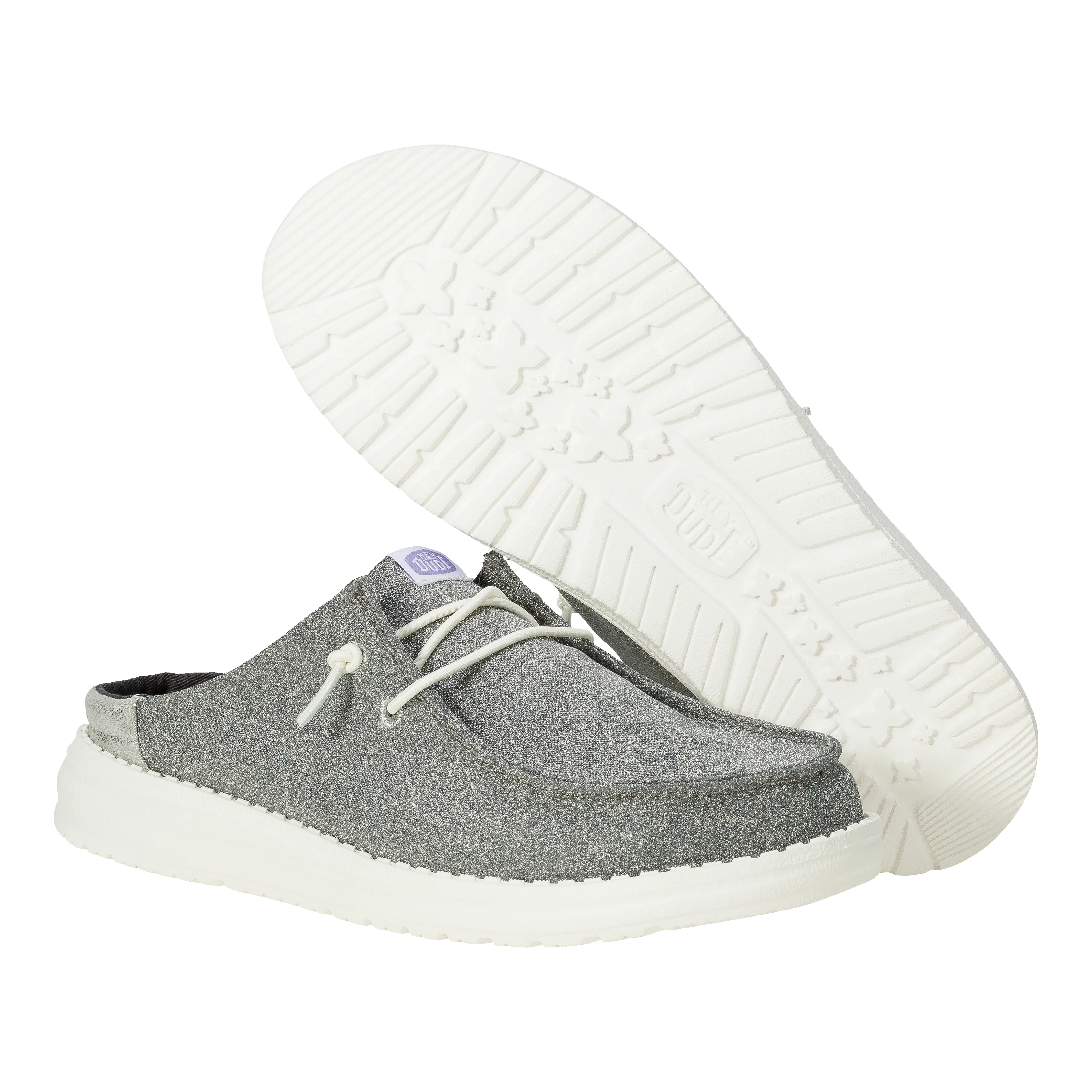 Wendy Slip Metallic Sparkle - Charcoal sold by Hey Dude product image thumbnail 3