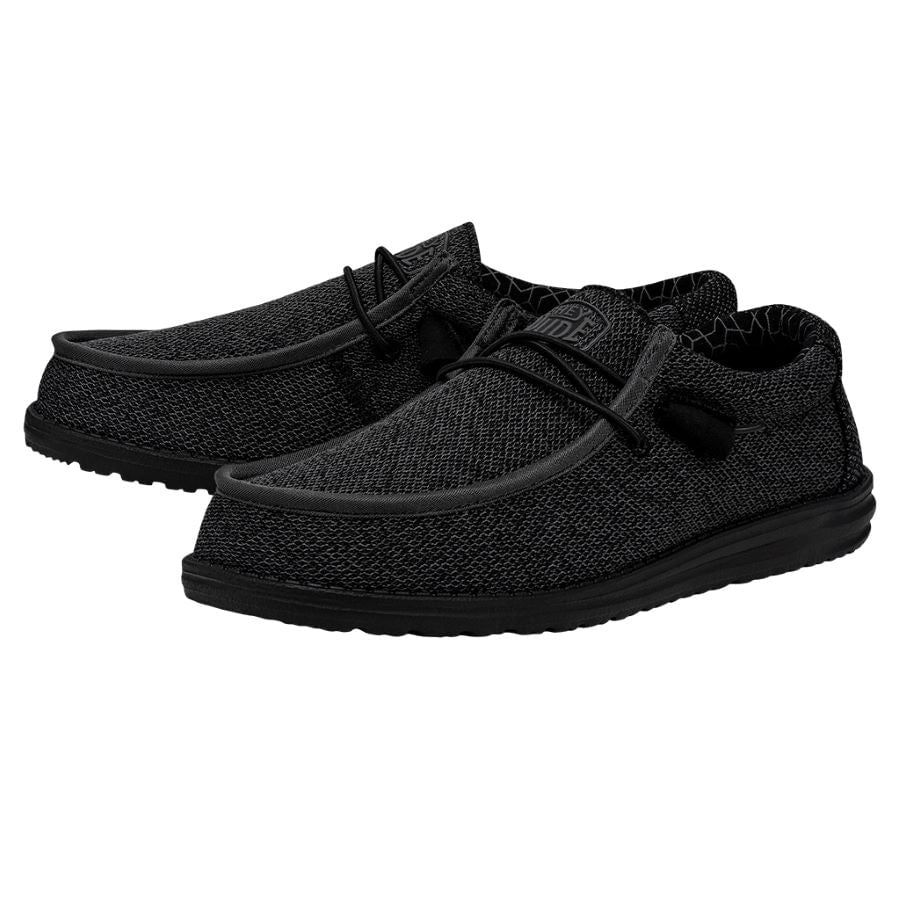 Wally Sox Wide - Micro Total Black sold by Hey Dude product image thumbnail 2