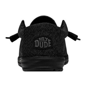 Wally Sox Wide - Micro Total Black sold by Hey Dude
