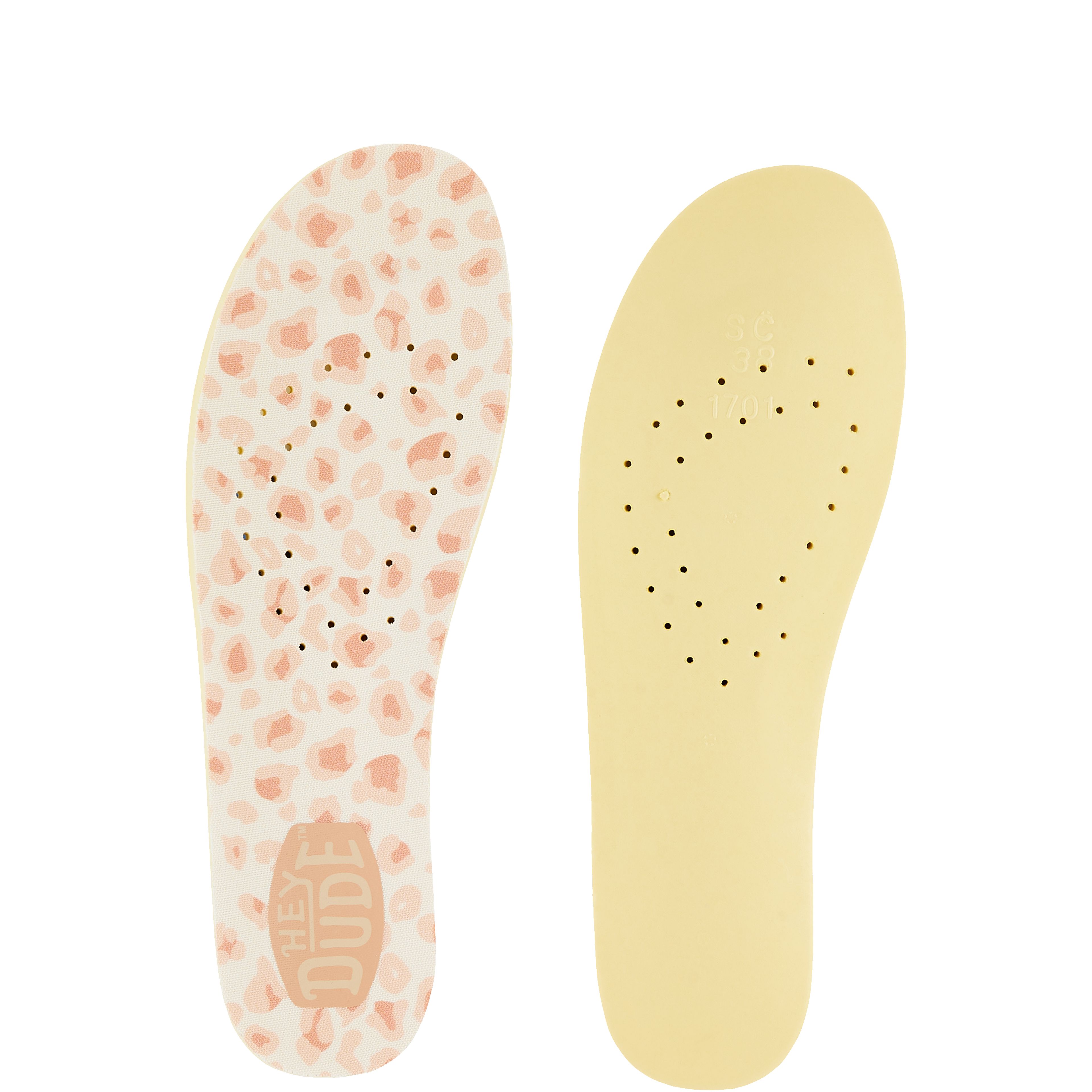 Pink Leopard Insoles - Pink sold by Hey Dude