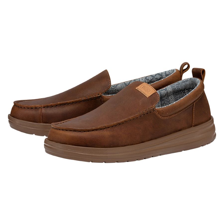 Wally Grip Moc Craft Leather - Brown sold by Hey Dude product image thumbnail 2