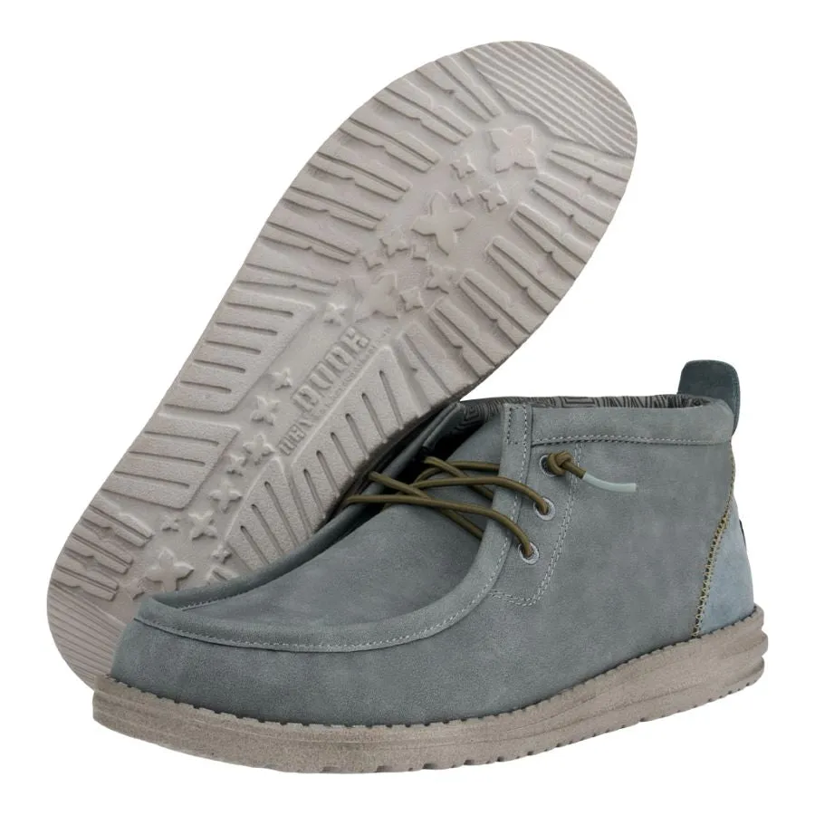 Wally Mid Leather Workwear - Lava Stone sold by Hey Dude product image thumbnail 3