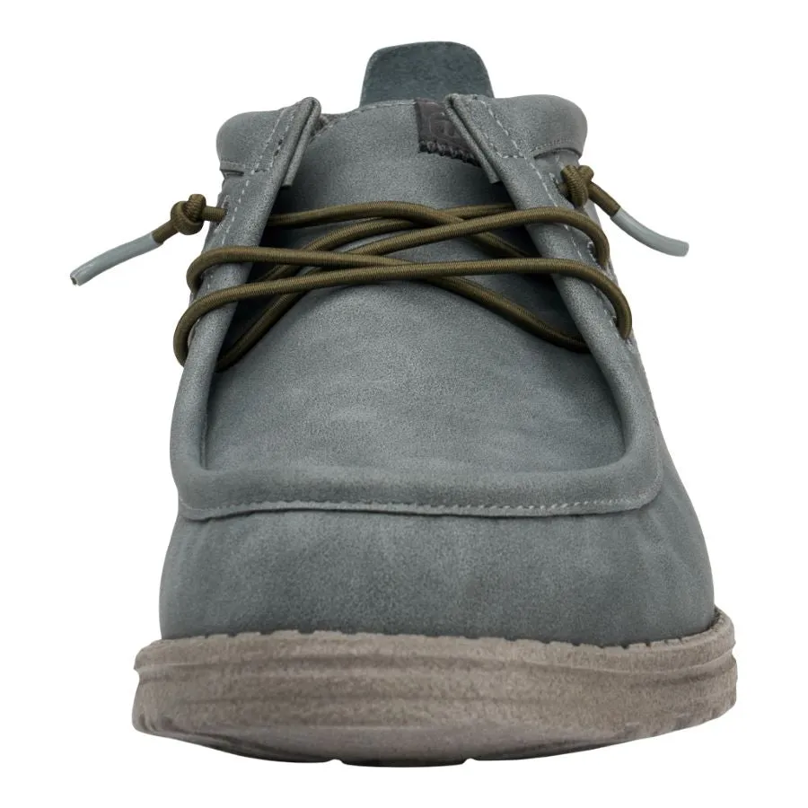 Wally Mid Leather Workwear - Lava Stone sold by Hey Dude product image thumbnail 4