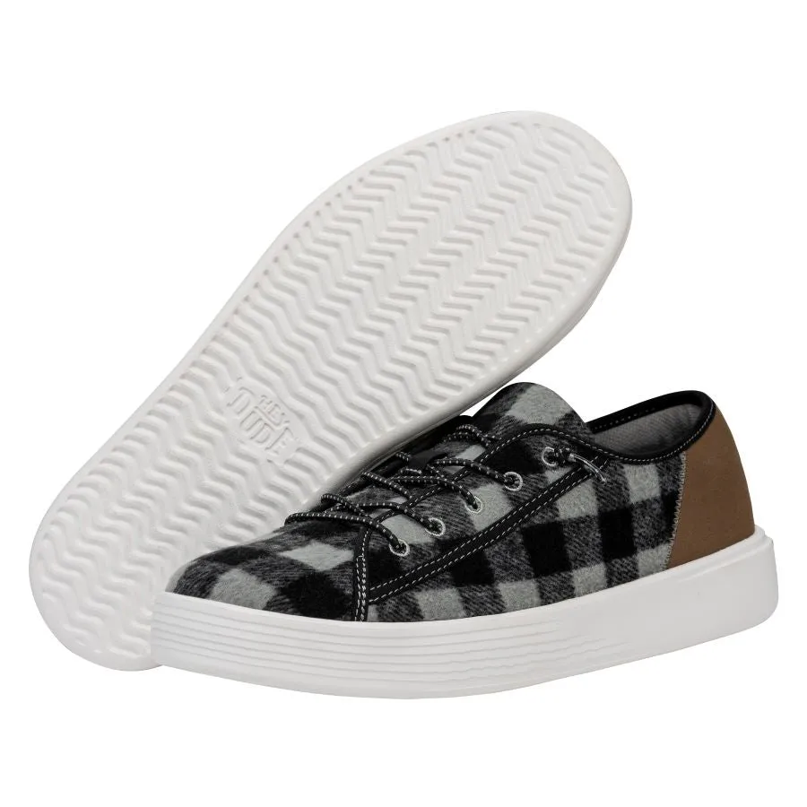 Cody Buffalo Plaid - Black Plaid sold by Hey Dude product image thumbnail 3