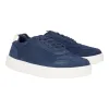 Hudson Suede Vintage Varsity - Navy/White sold by Hey Dude