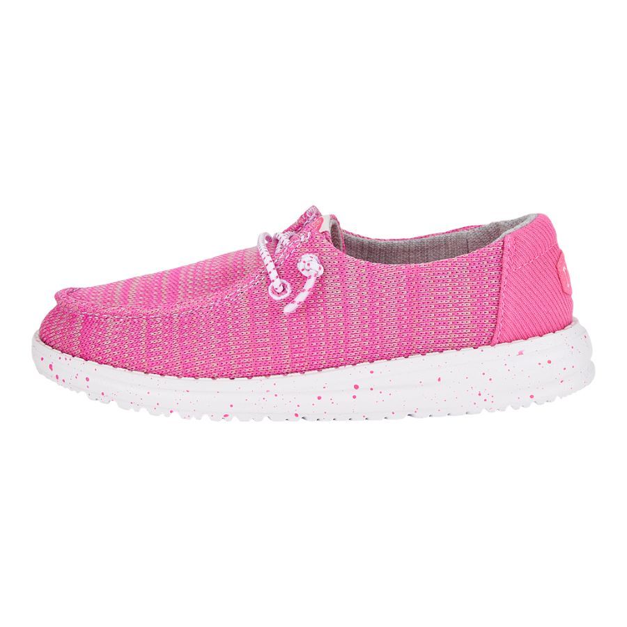 Wendy Youth Sport Mesh - Bright Pink sold by Hey Dude