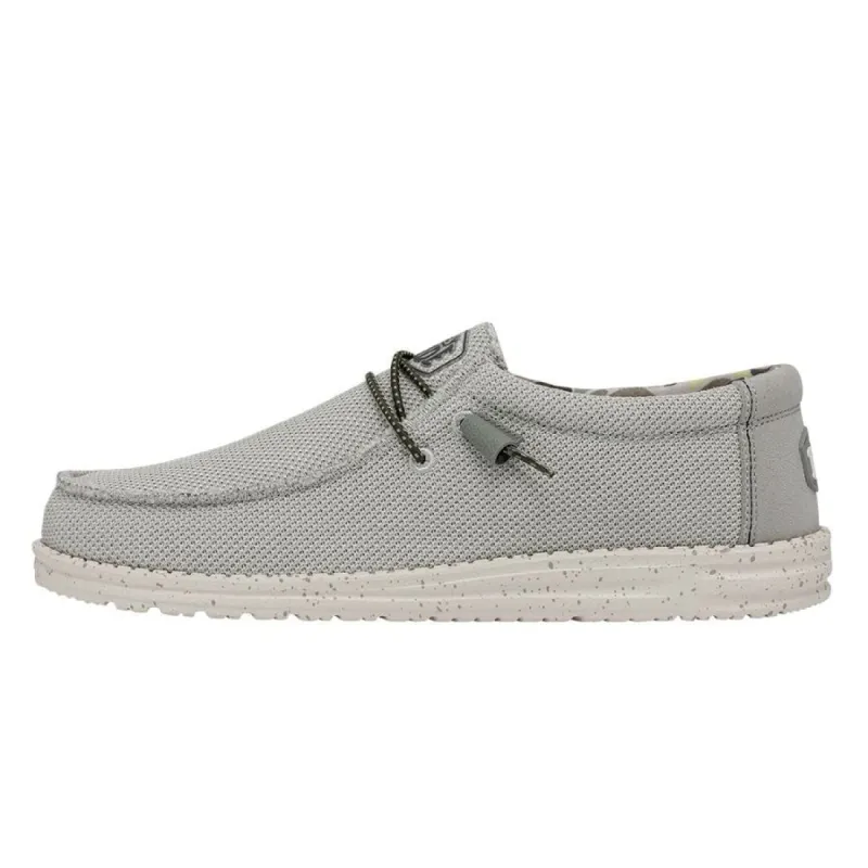 Wally Sox Triple Needle - Fog sold by Hey Dude