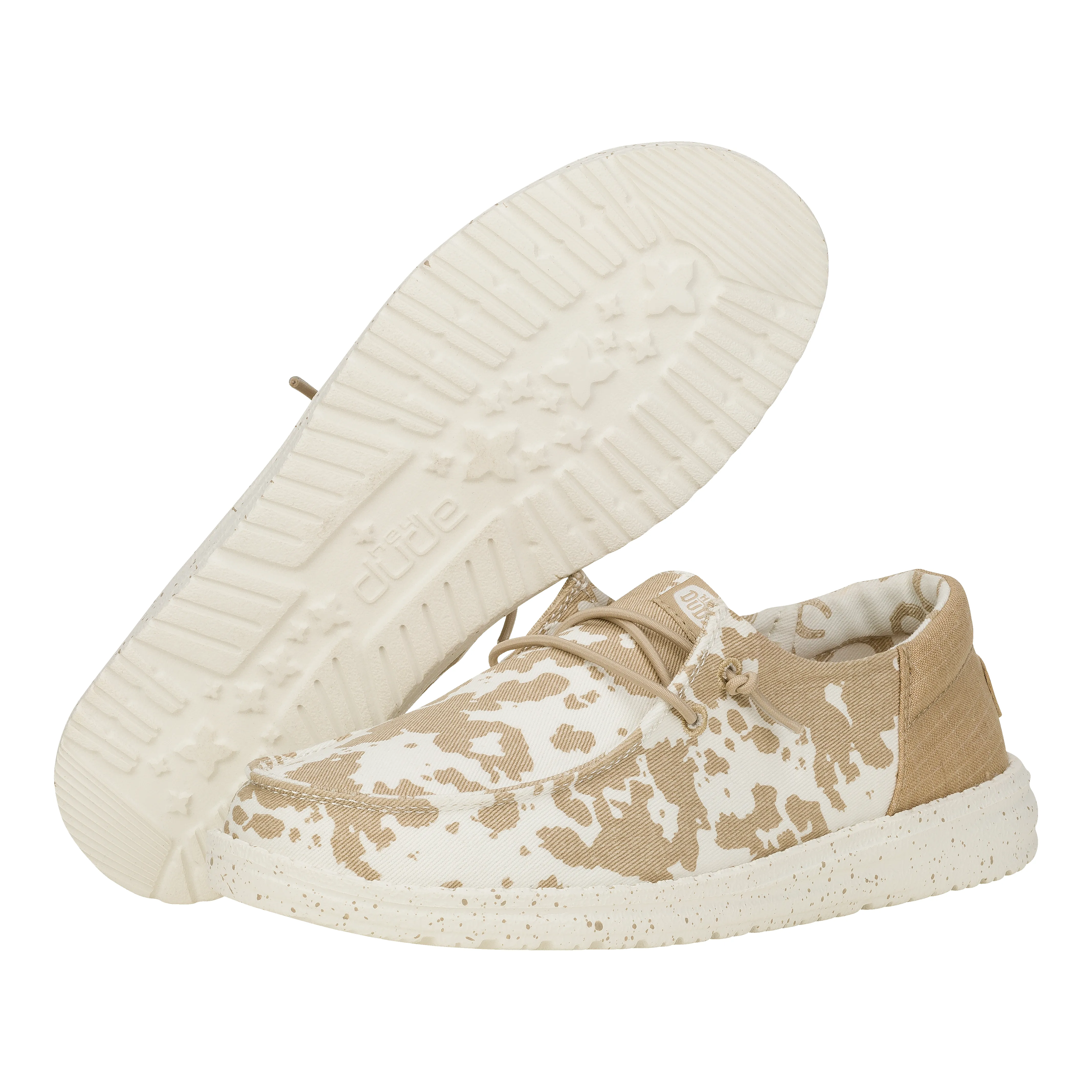 Wendy Funk Cow - Tan/White sold by Hey Dude product image thumbnail 3