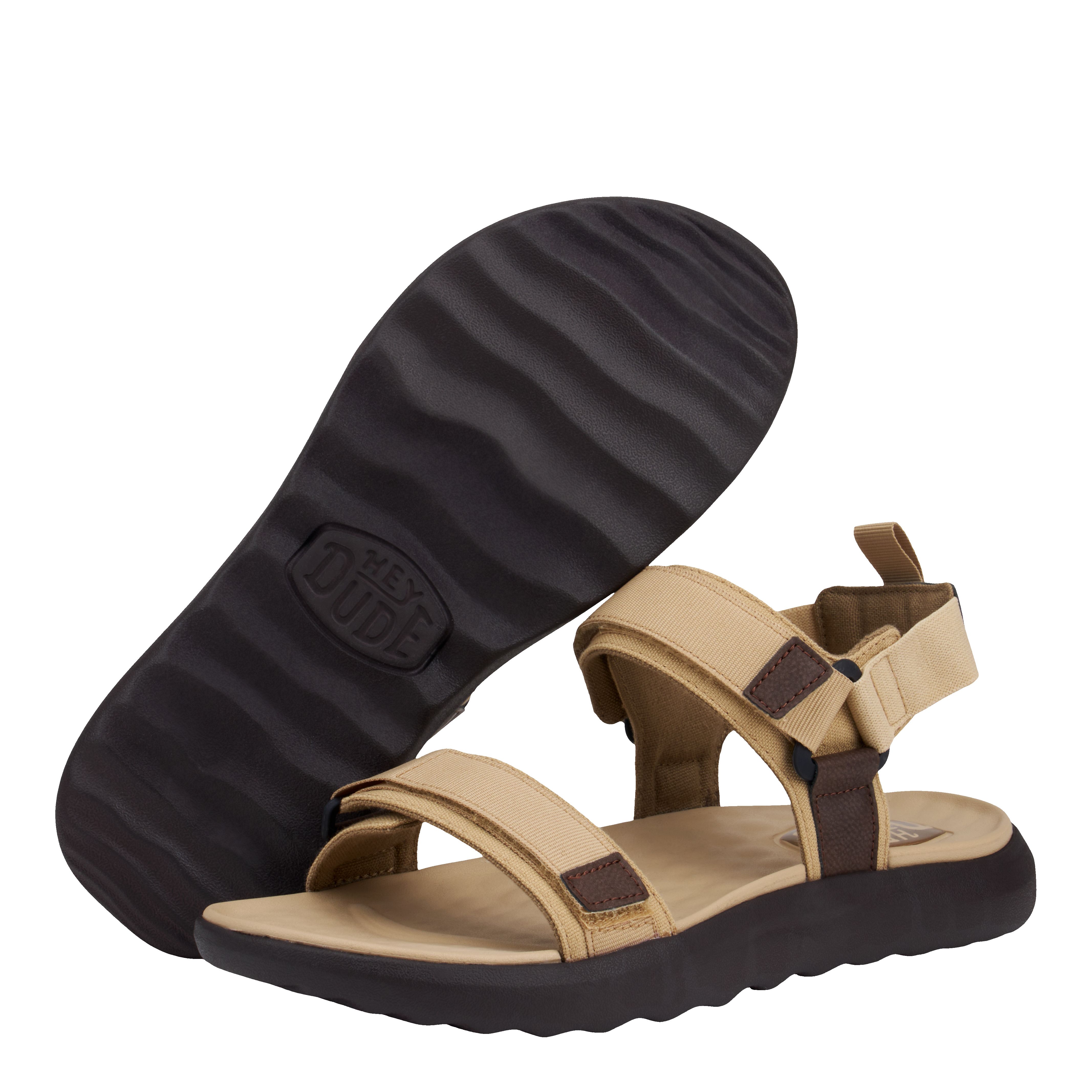 Carson Sandal Sport Mode - Tan/Brown sold by Hey Dude product image thumbnail 3