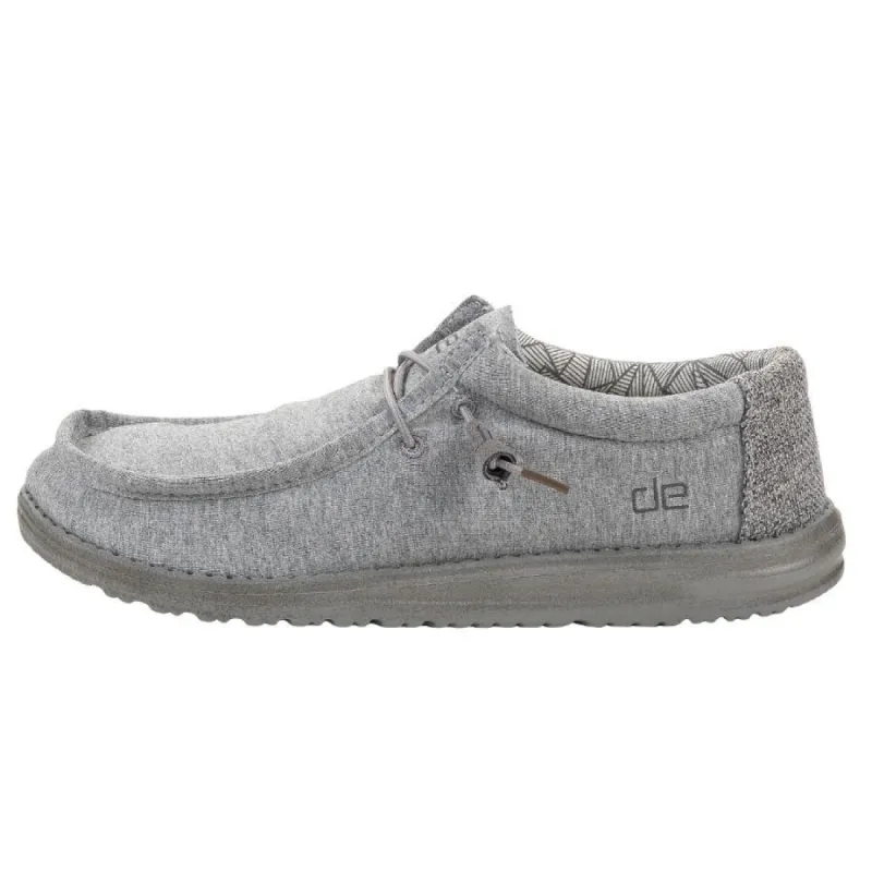 Wally Stretch Fleece - Grey sold by Hey Dude