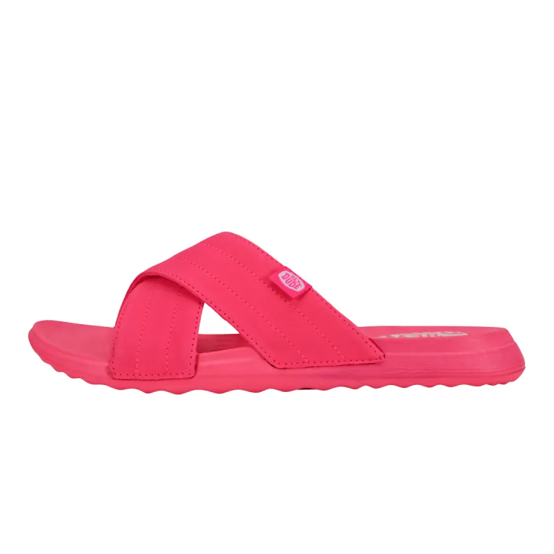 Christi Slide Mono - Electric Pink sold by Hey Dude