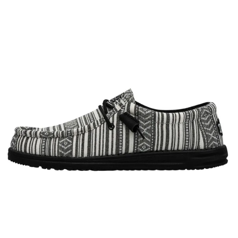 Wally Serape - Black Gravel sold by Hey Dude