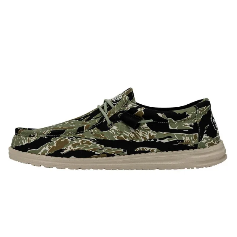 Wally Camouflage - Tiger Stripe Camo sold by Hey Dude