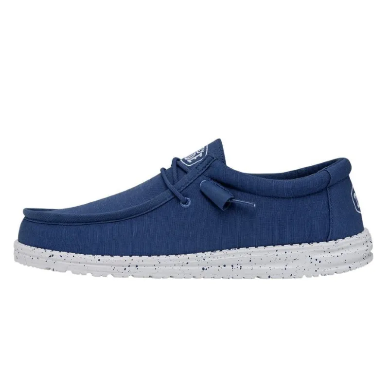 Wally Slub Canvas - True Blue sold by Hey Dude