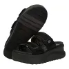 Delray Slide Classic - Black/Black sold by Hey Dude