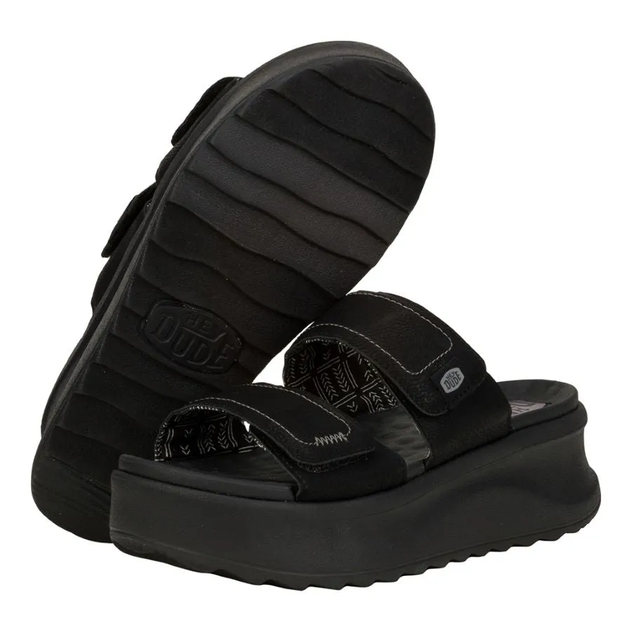 Delray Slide Classic - Black/Black sold by Hey Dude product image thumbnail 3