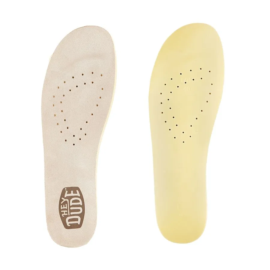 Women's Micro Suede Insoles - Tan sold by Hey Dude
