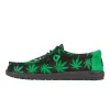 Wally Dazed 'N Dude - Black/Green sold by Hey Dude