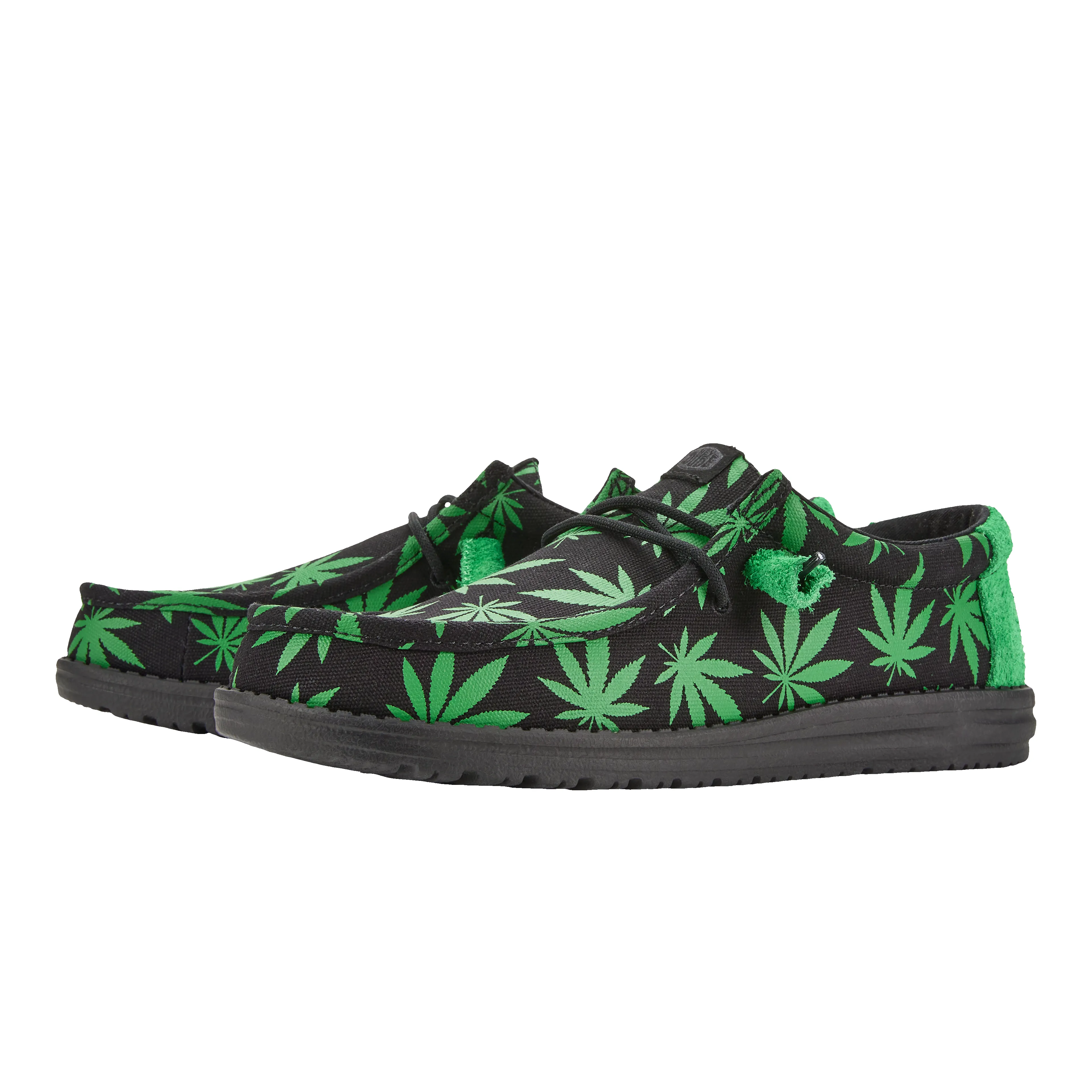 Wally Dazed 'N Dude - Black/Green sold by Hey Dude product image thumbnail 2