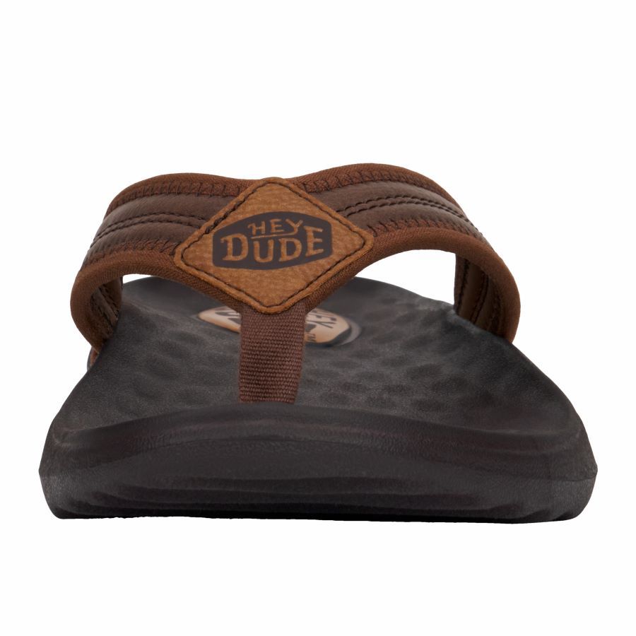 Myers Flip Classic - Brown/Brown sold by Hey Dude product image thumbnail 5