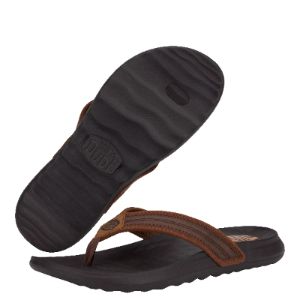 Myers Flip Classic - Brown/Brown sold by Hey Dude