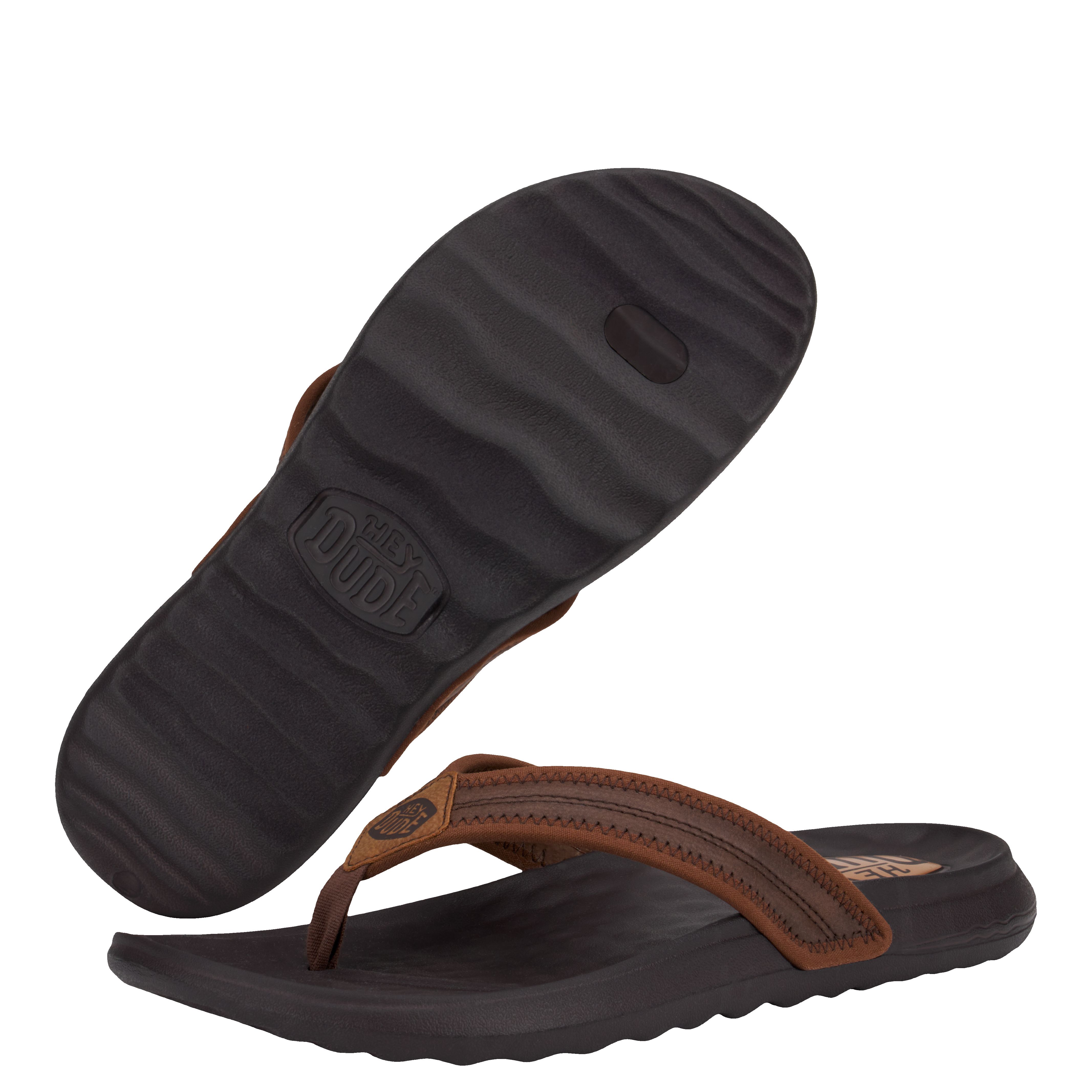 Myers Flip Classic - Brown/Brown sold by Hey Dude product image thumbnail 4