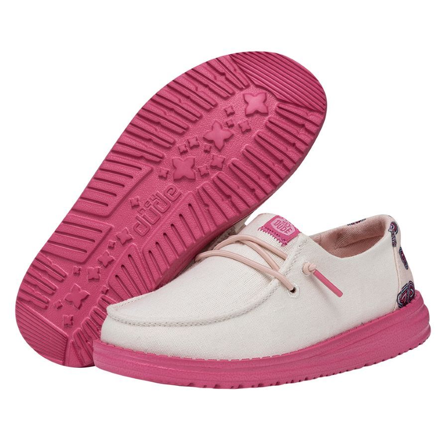 Wendy Youth Hearts - White sold by Hey Dude product image thumbnail 3