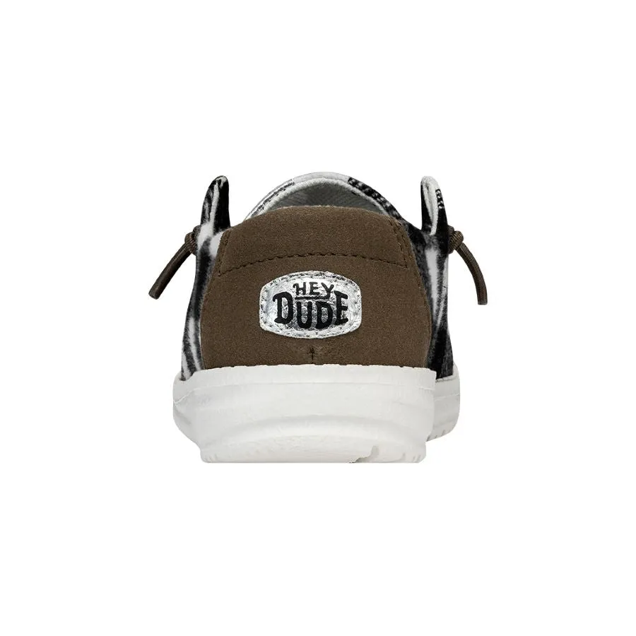 Wendy Youth Buffalo Plaid - White and Black Plaid sold by Hey Dude product image thumbnail 5