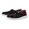 Wendy Youth Double Hearts - Black sold by Hey Dude