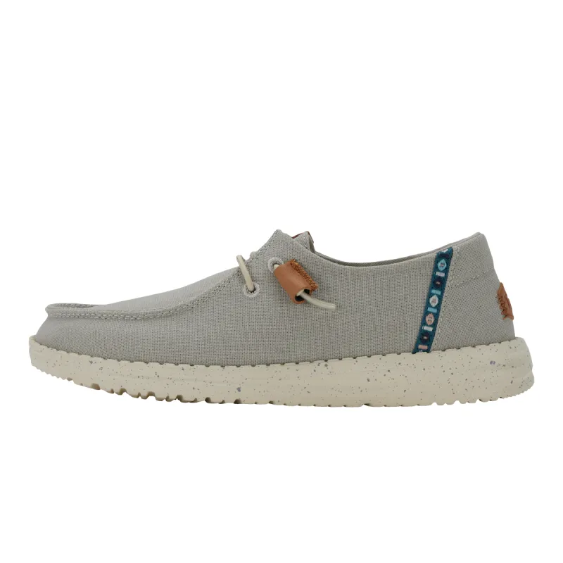 Wendy Chambray Boho - Light Grey sold by Hey Dude