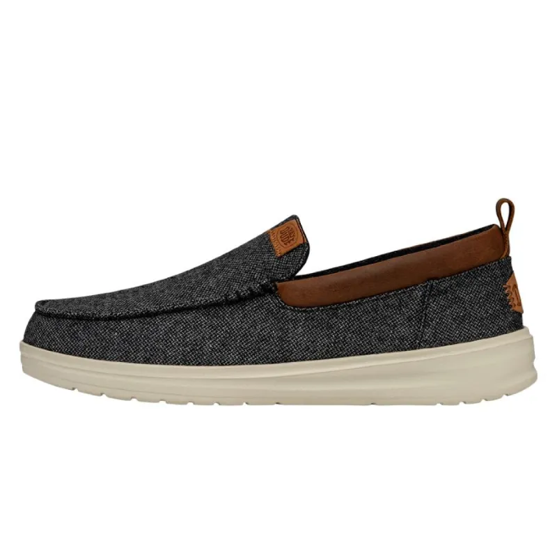 Wally Grip Moc Wool - Charcoal sold by Hey Dude