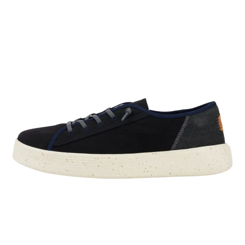 Cody Mens Coastline - Black/Navy sold by Hey Dude