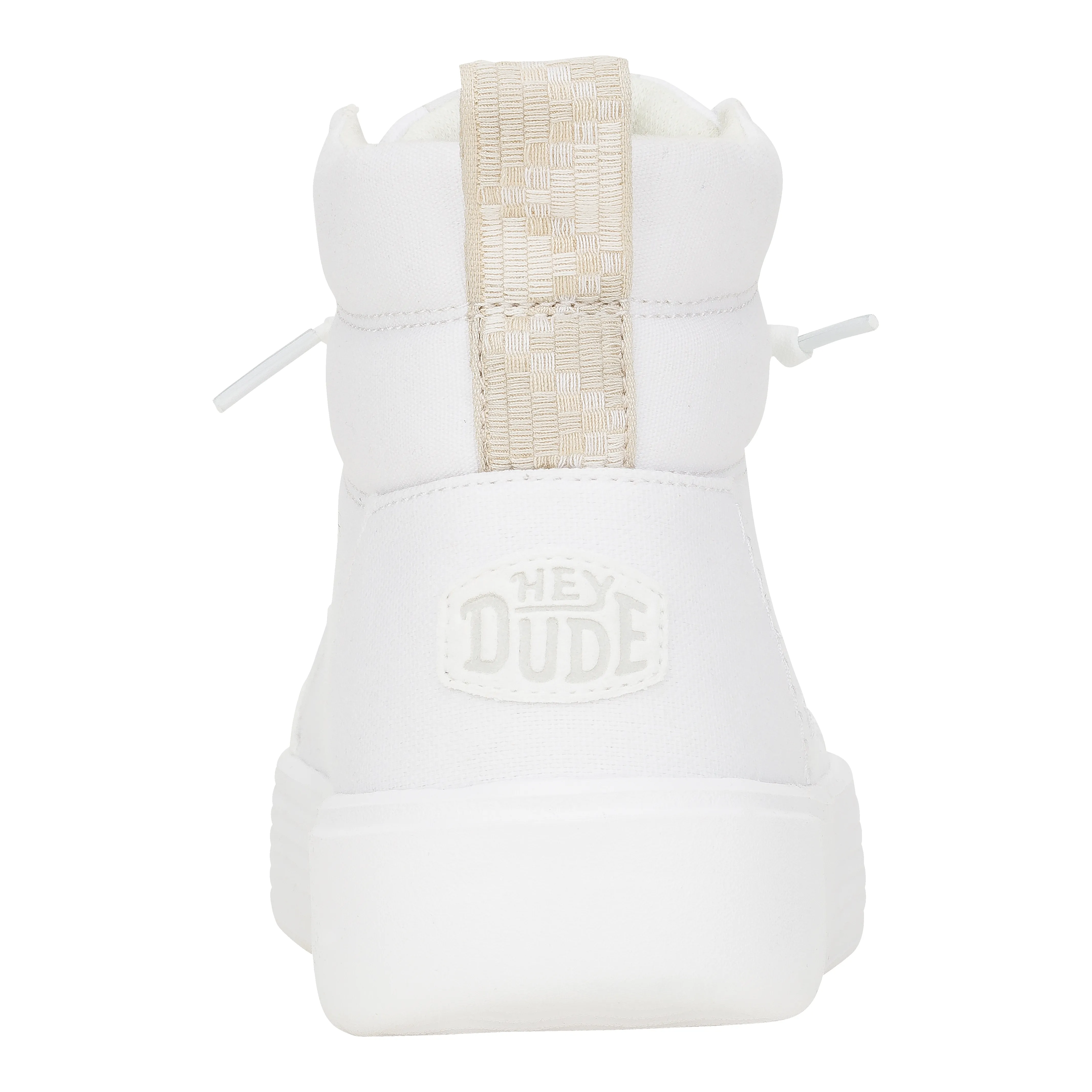 Cody Hi Womens Canvas - White sold by Hey Dude product image thumbnail 5