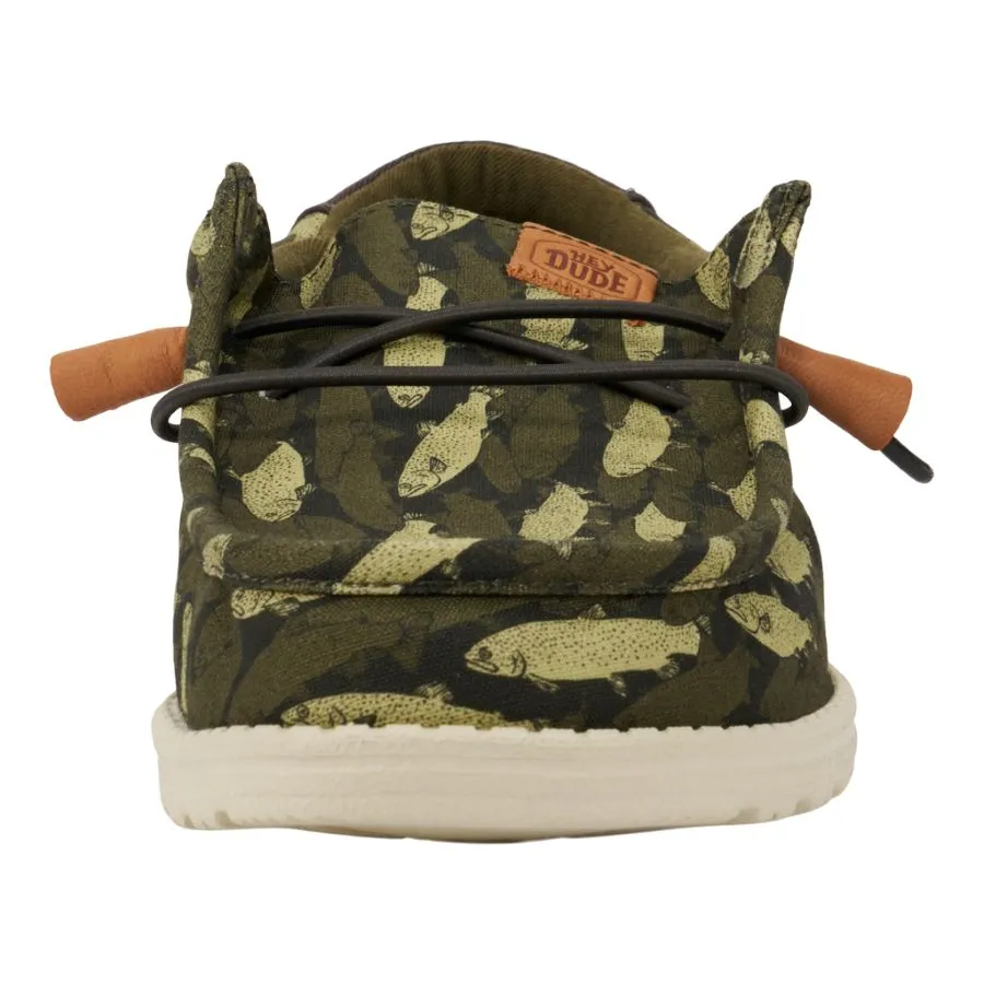 Wally Fish Camo - Black Fish Camo sold by Hey Dude product image thumbnail 4